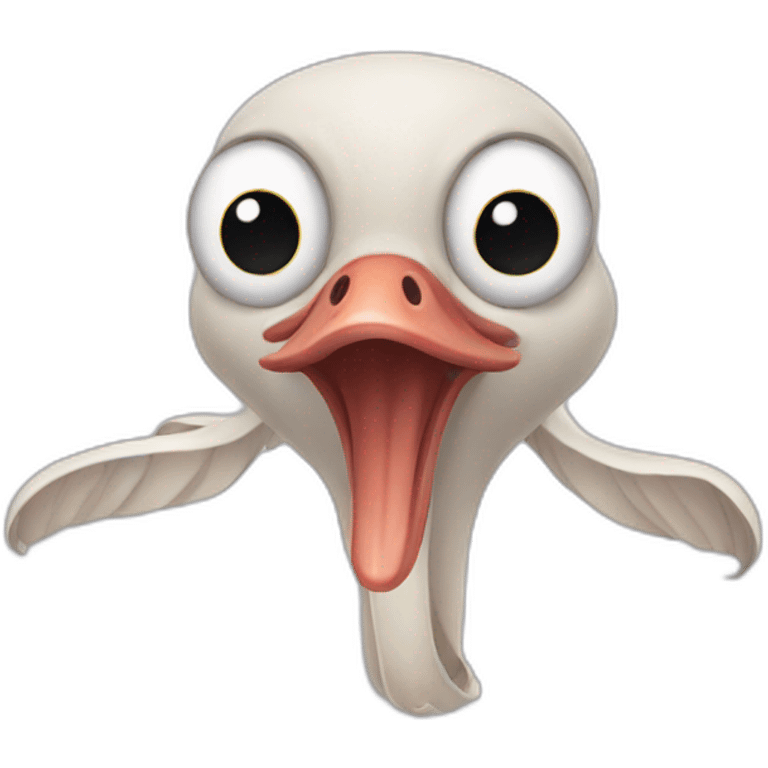 Octopus goose emoji