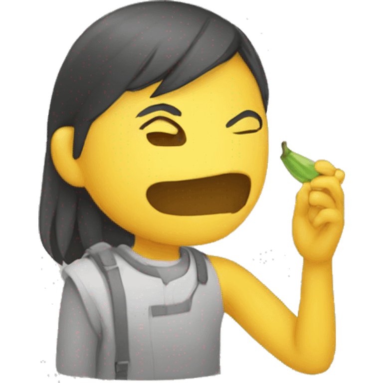 Keranjang kuning emoji