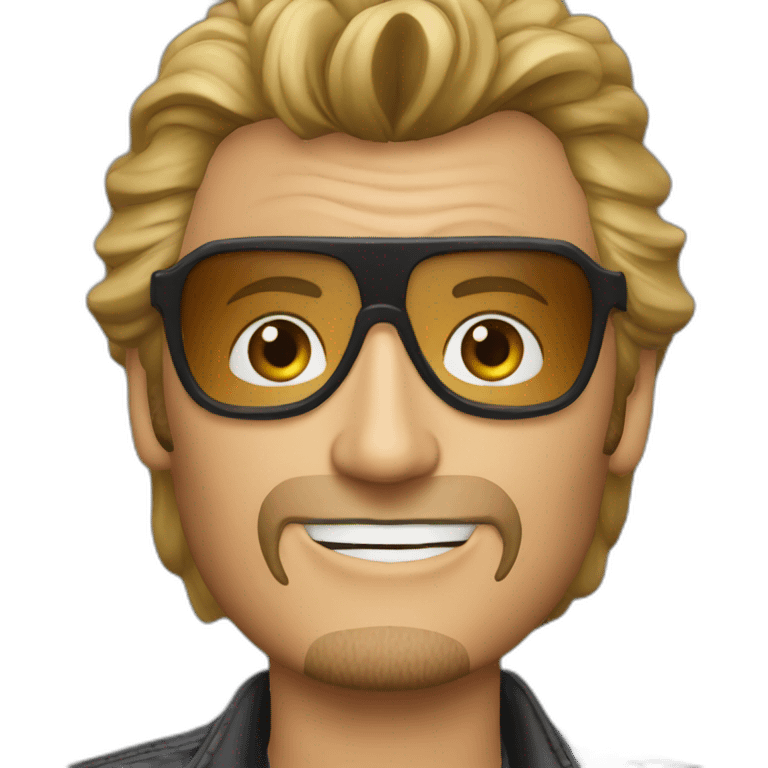 Johnny Hallyday emoji