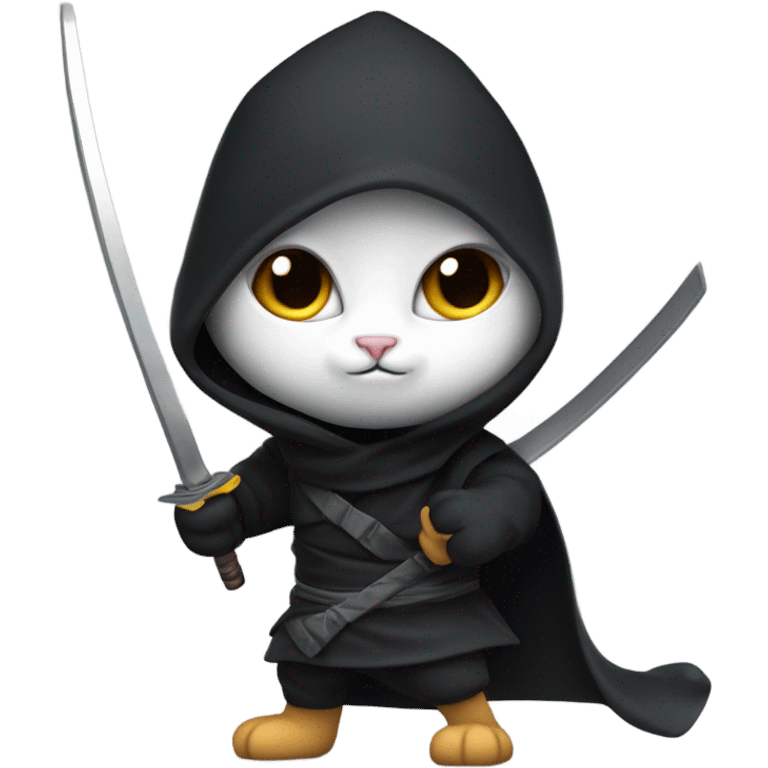 Gato ninja emoji