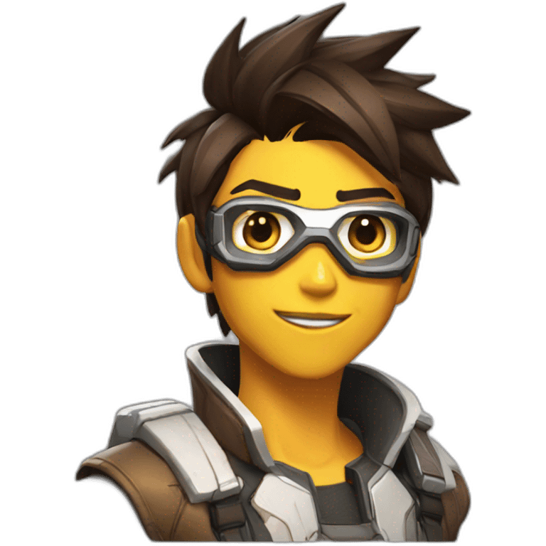 Tracer Overwatch emoji