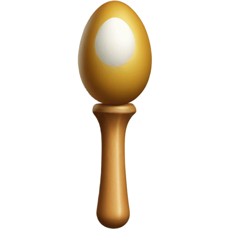 wand with two eggs at the bottom emoji