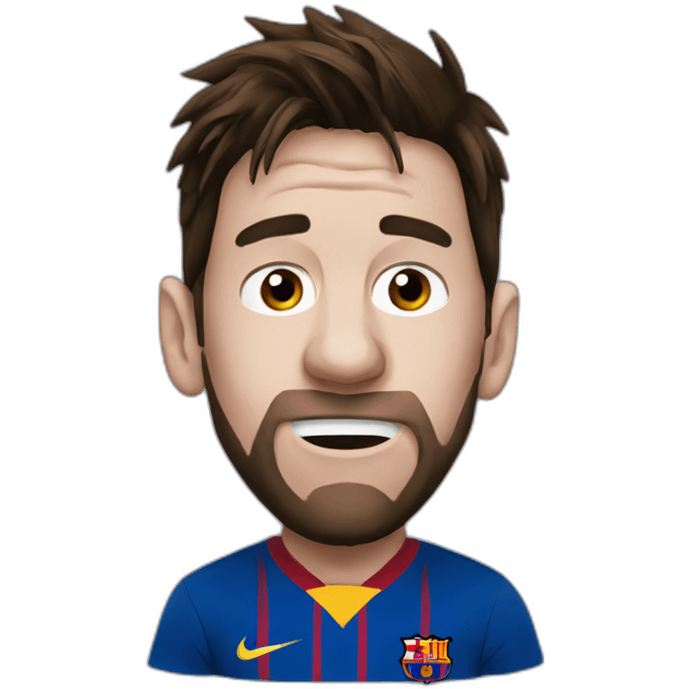 messi llorando emoji