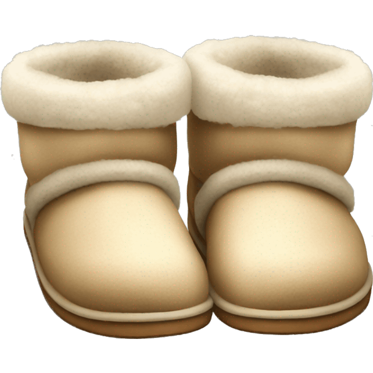 Cozy Uggs slippers  emoji