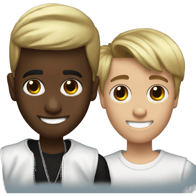 Diddy with Justin Bieber  emoji