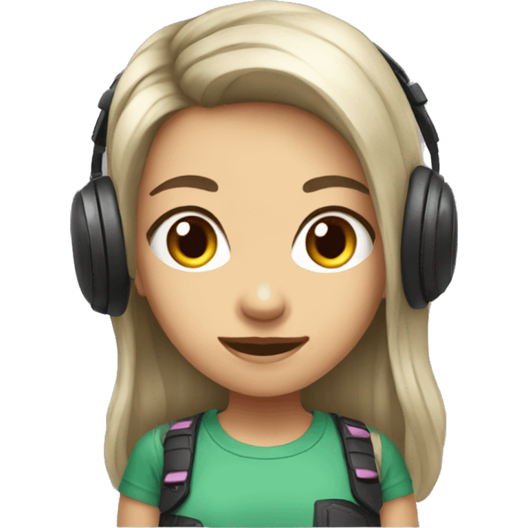 Gamer girl emoji