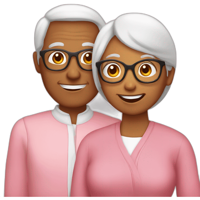 Grandparents in Day St Valentines  emoji