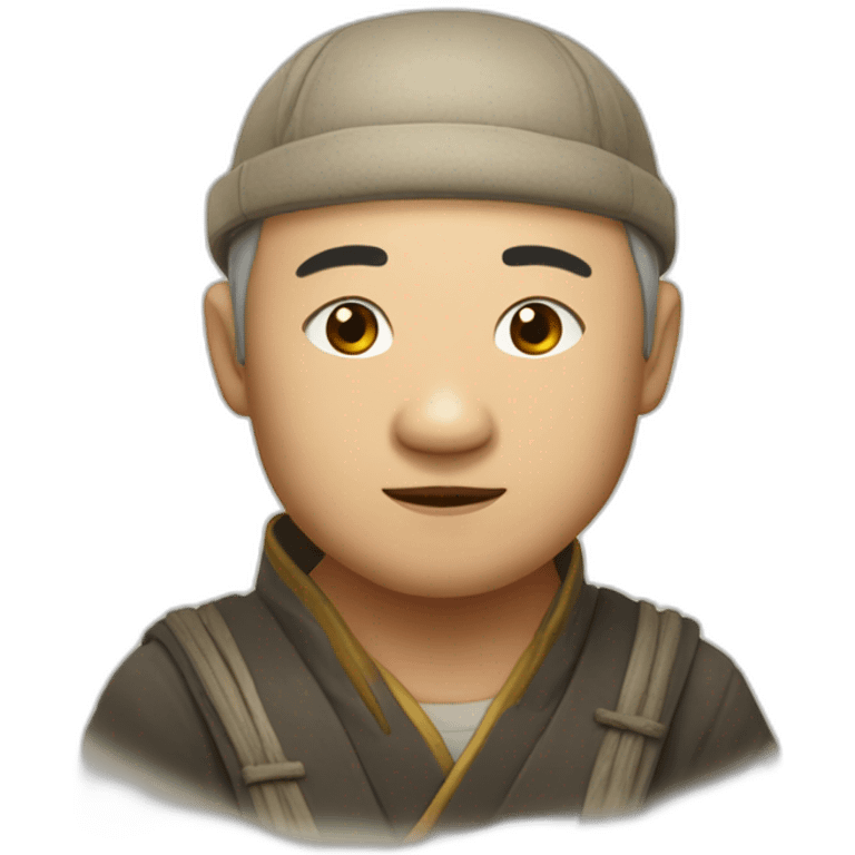 Chinoi qui lit des bandes dessinées  emoji