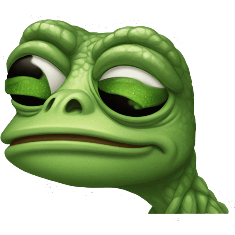 pepe with pc emoji