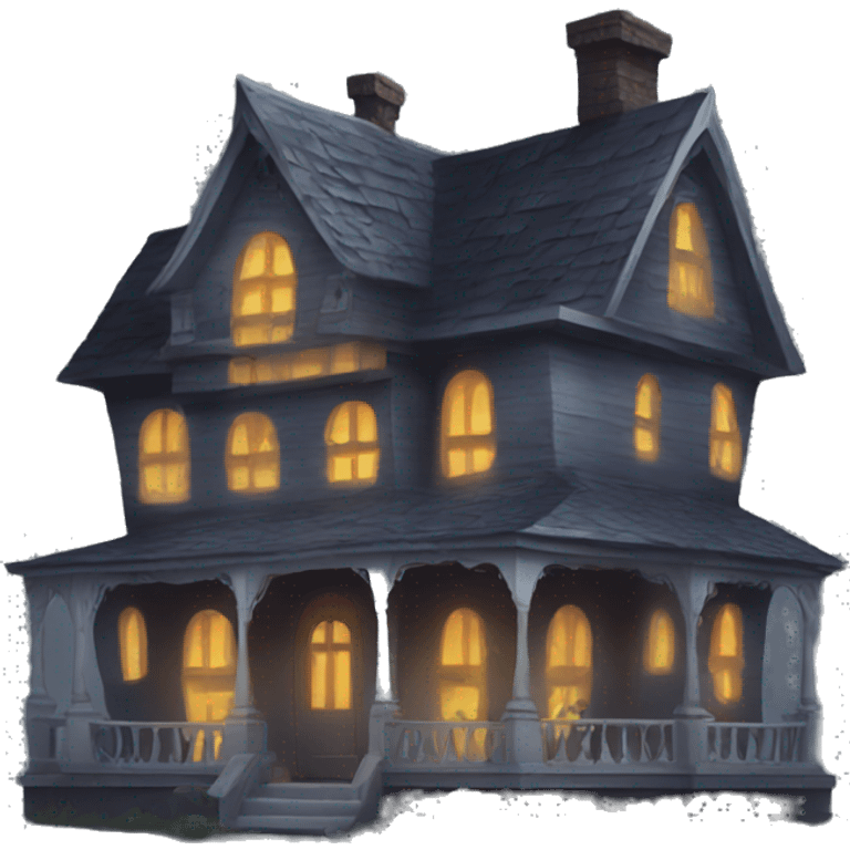 haunted house emoji