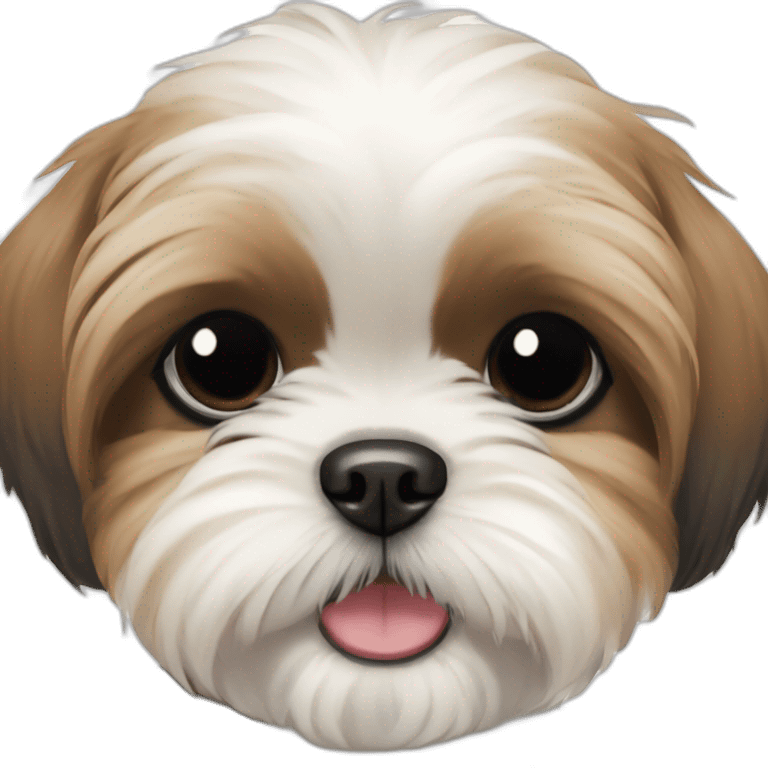 cute shih tzu puppy emoji