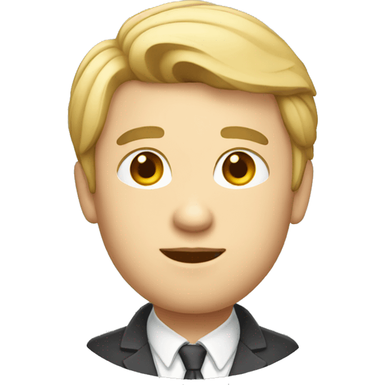 a professional person with fair color emoji