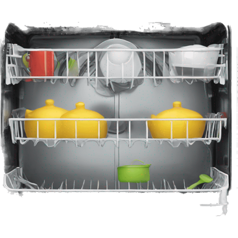 loaded dishwasher  emoji