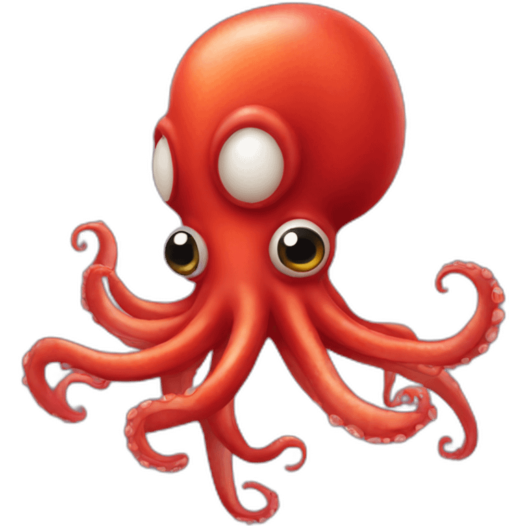 red squid emoji