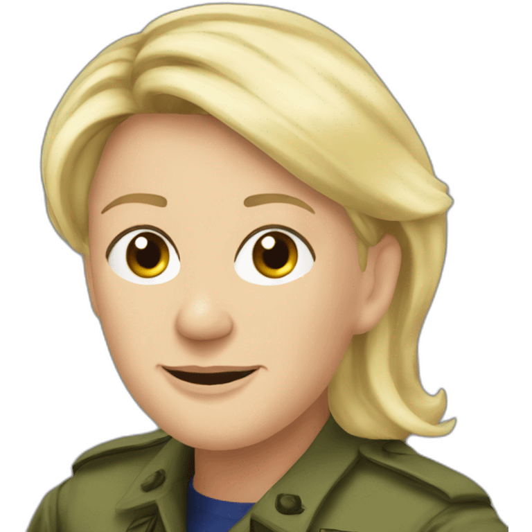 Marine lepen emoji