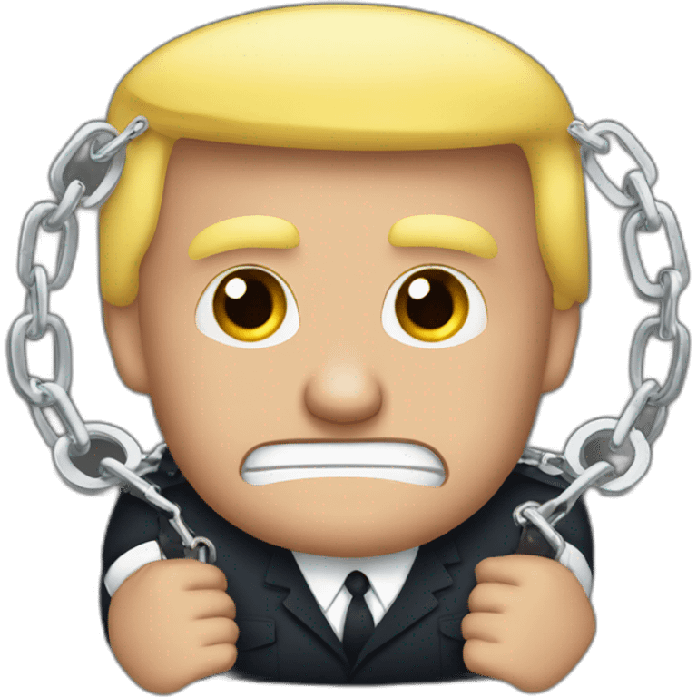 trump-in-handcuffs emoji