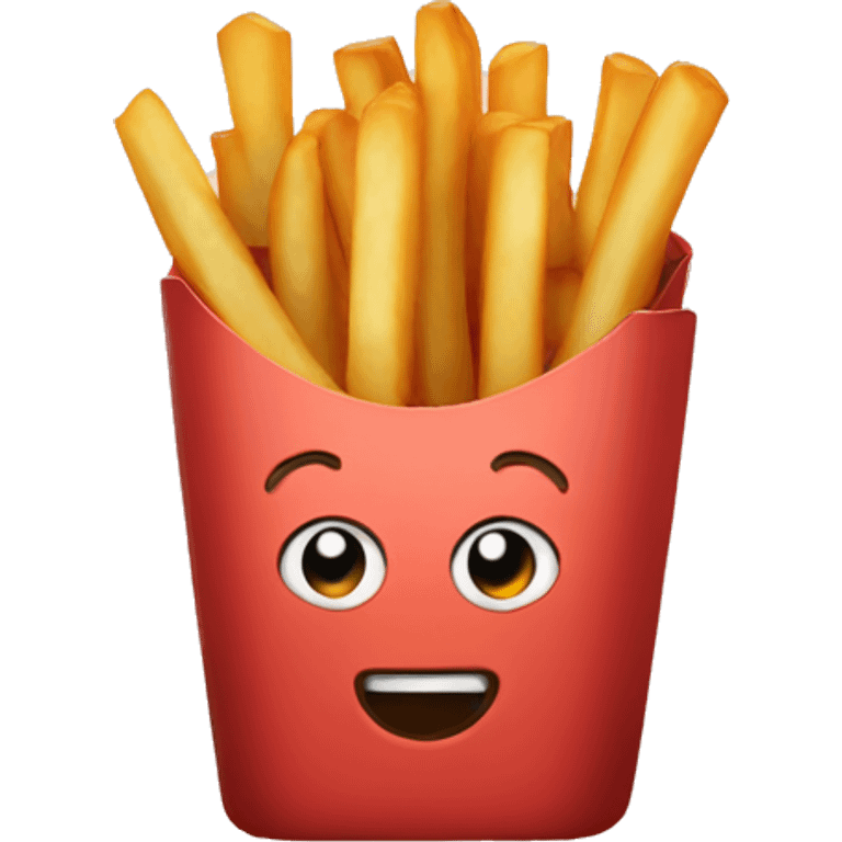 Cute sized fries  emoji