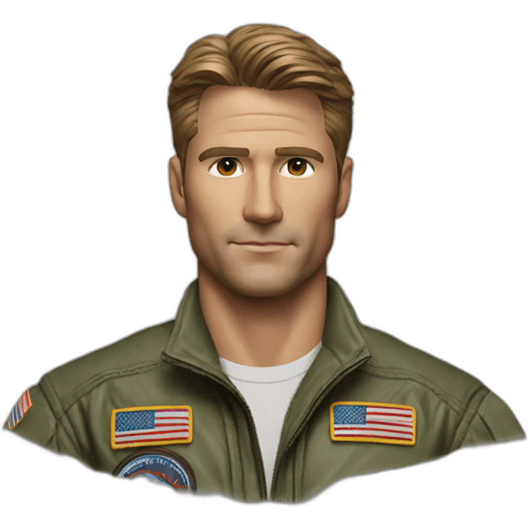 Top gun photorealistic  emoji