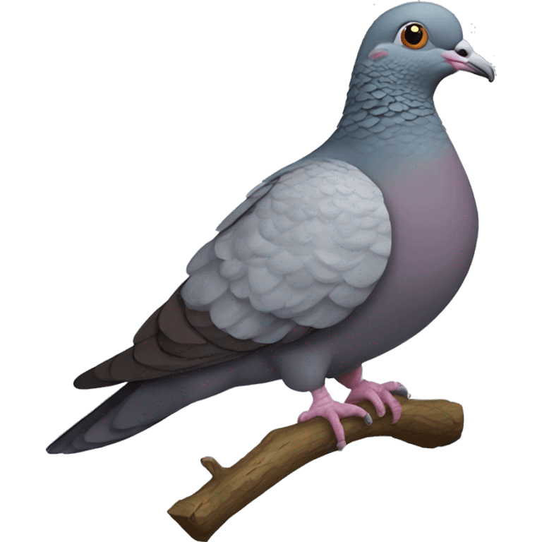 Scaly-naped Pigeon  emoji