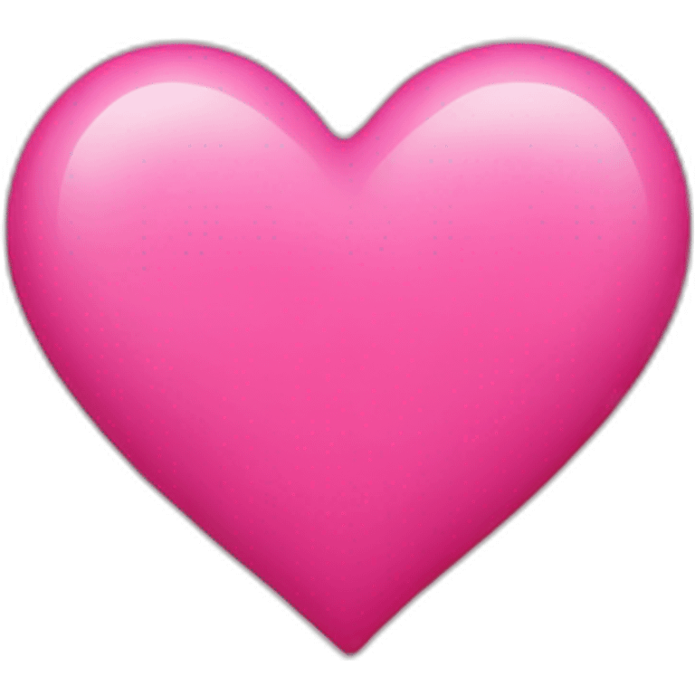 Pink heart emoji