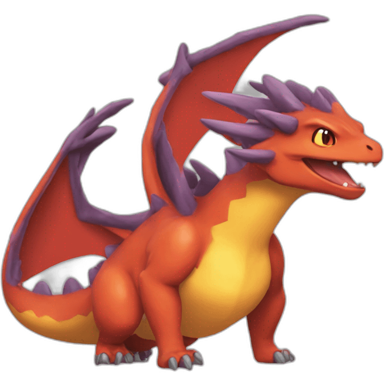 Dracaufeu pokemon emoji