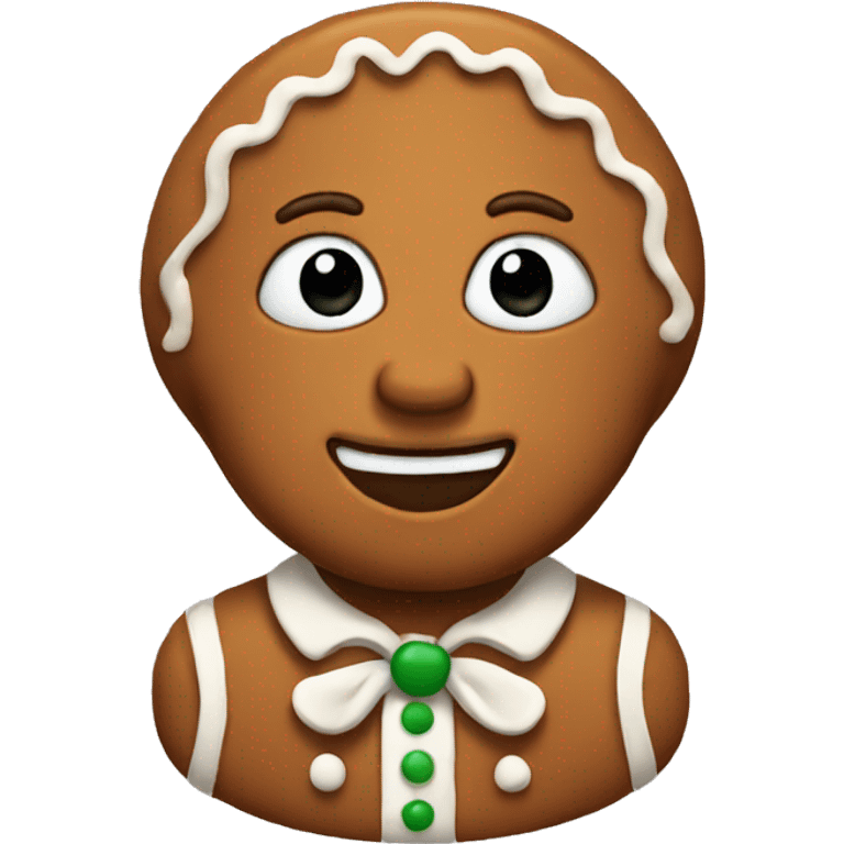 Gingerbread emoji