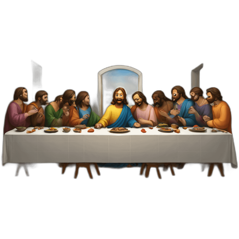 The Last Supper emoji