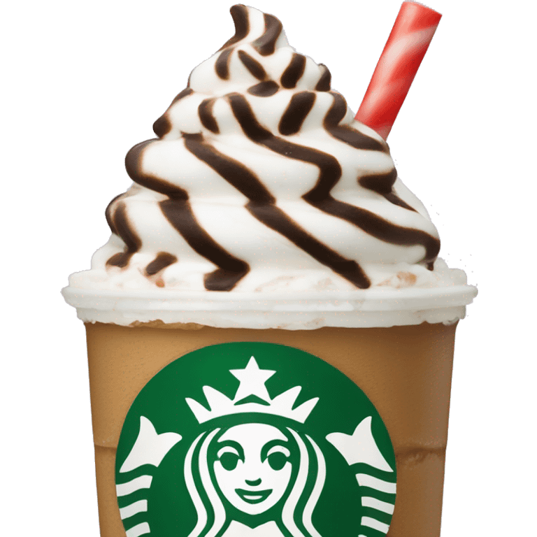 Peppermint Starbucks Frappuccino  emoji