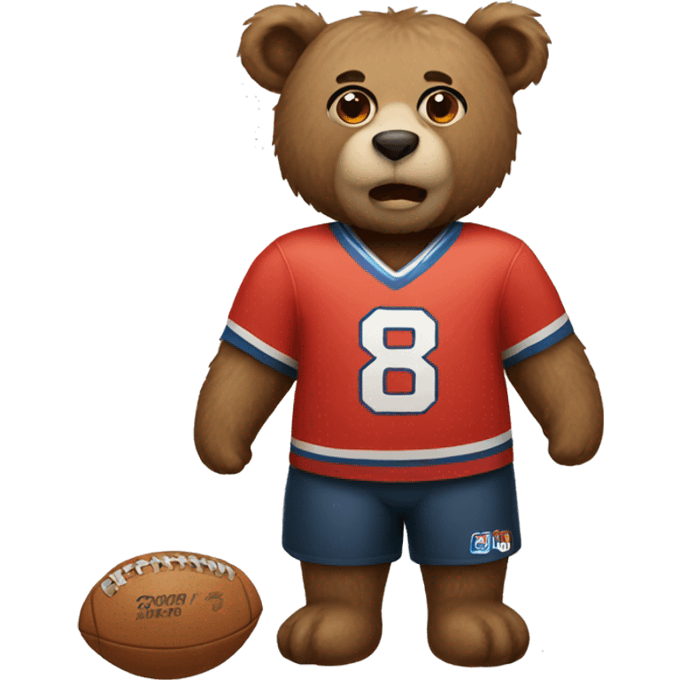 bear in a jersey emoji