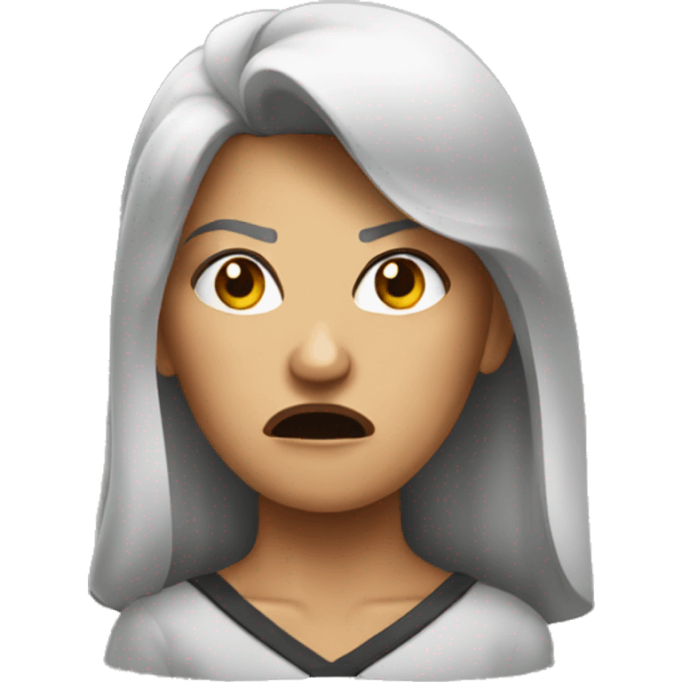 women angry emoji