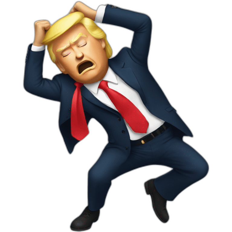 trump dab emoji