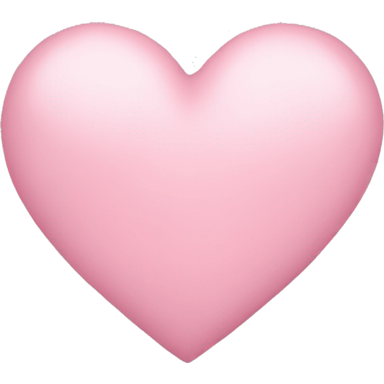 light pink heart emoji