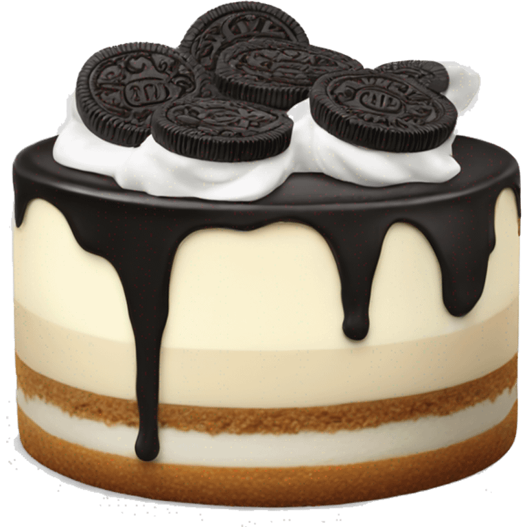 Oreo cheesecake  emoji