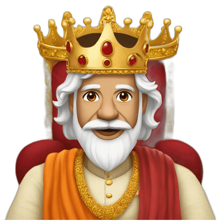 modi as king emoji