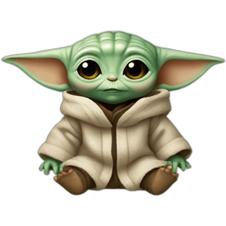 Baby yoda emoji