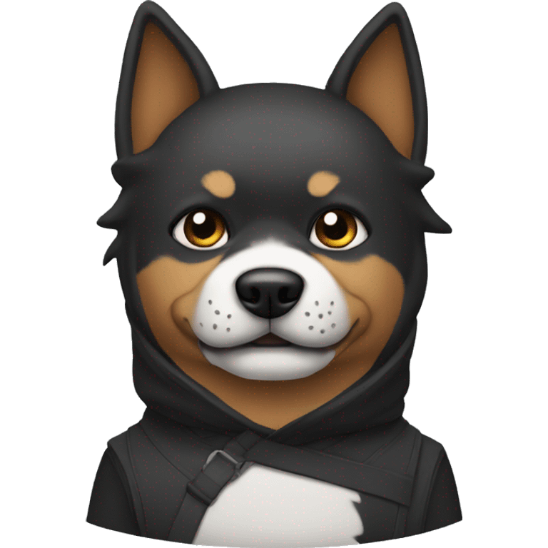 Ninja dog emoji