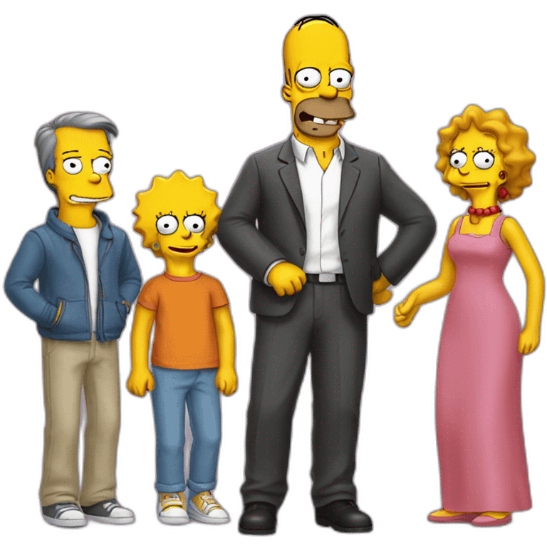 La famille simpson emoji