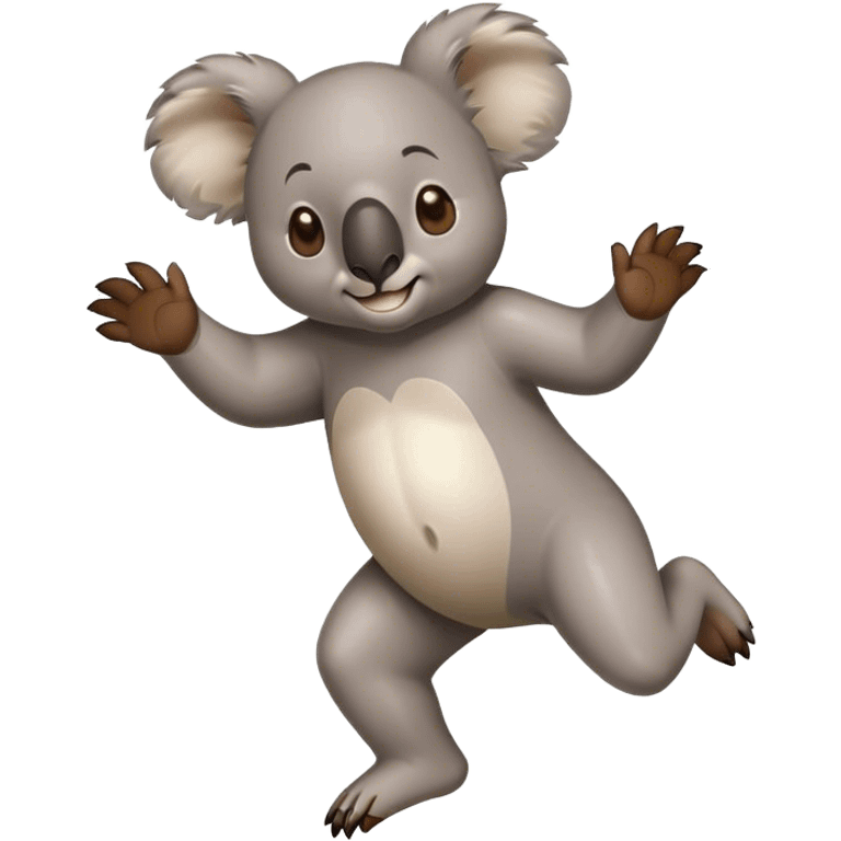 Koala running emoji