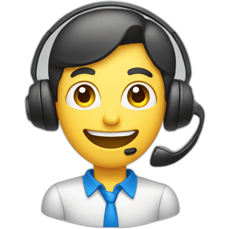 call center emoji