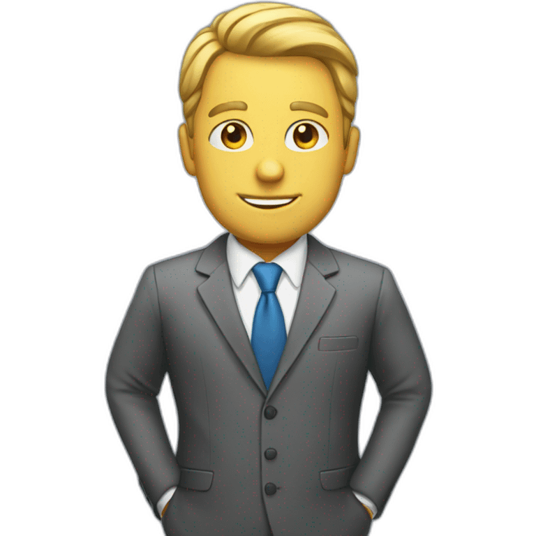 business man emoji