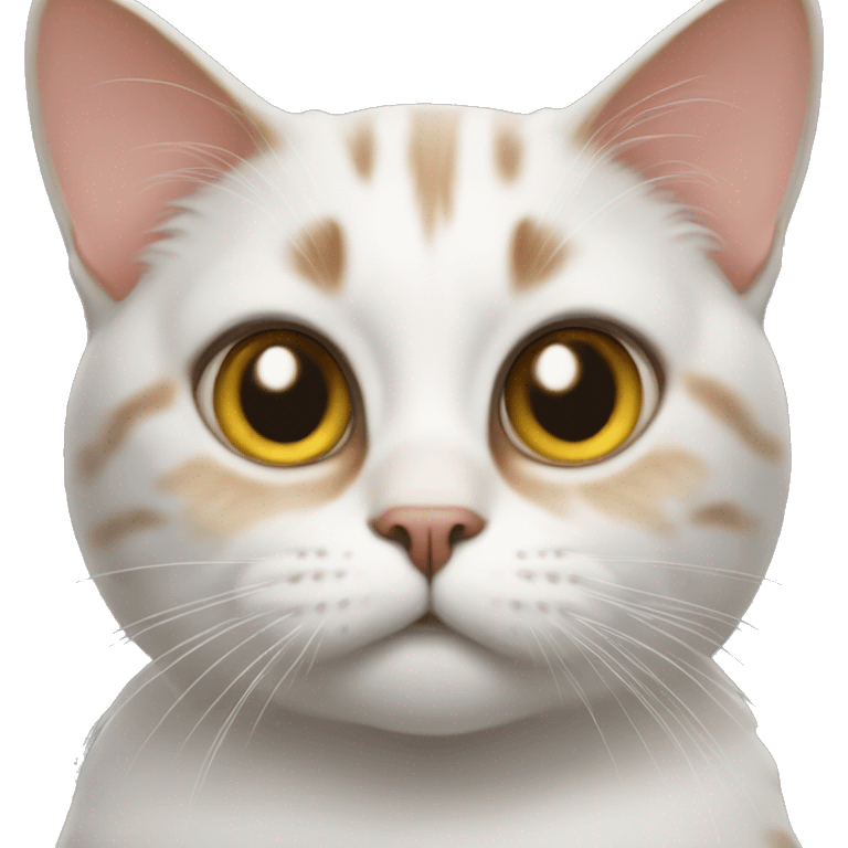 realistic cat looking at viewer emoji