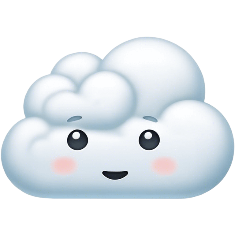 Thinking cloud emoji