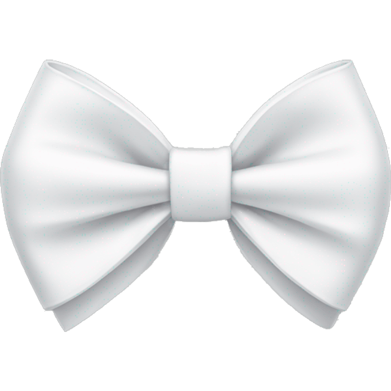 White bow emoji