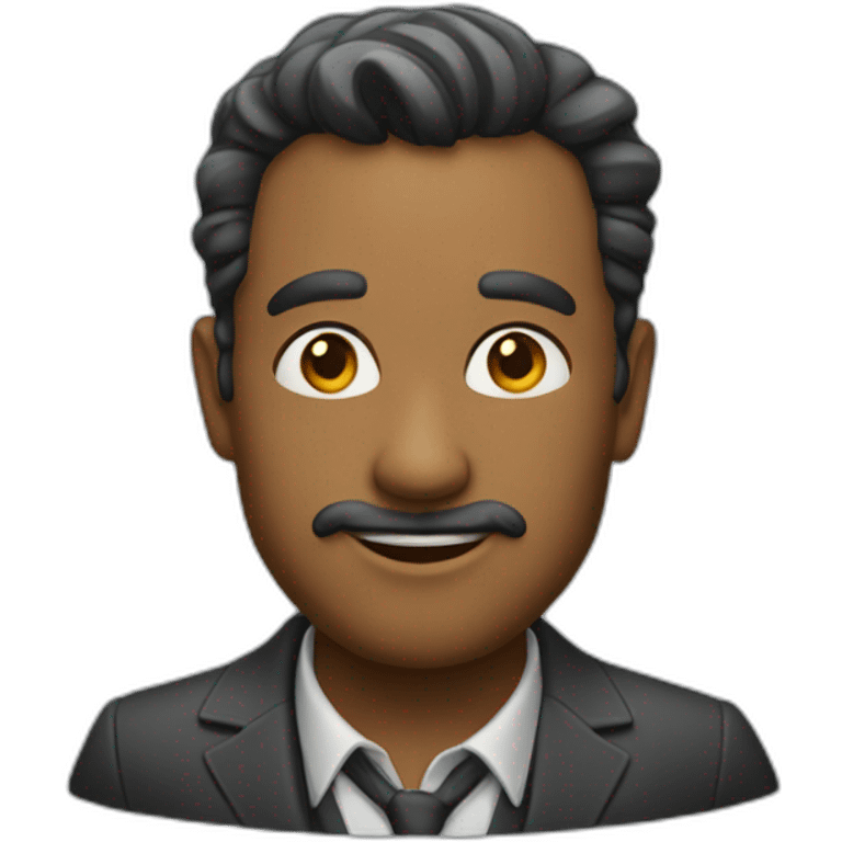 The gentleman from San Francisco emoji