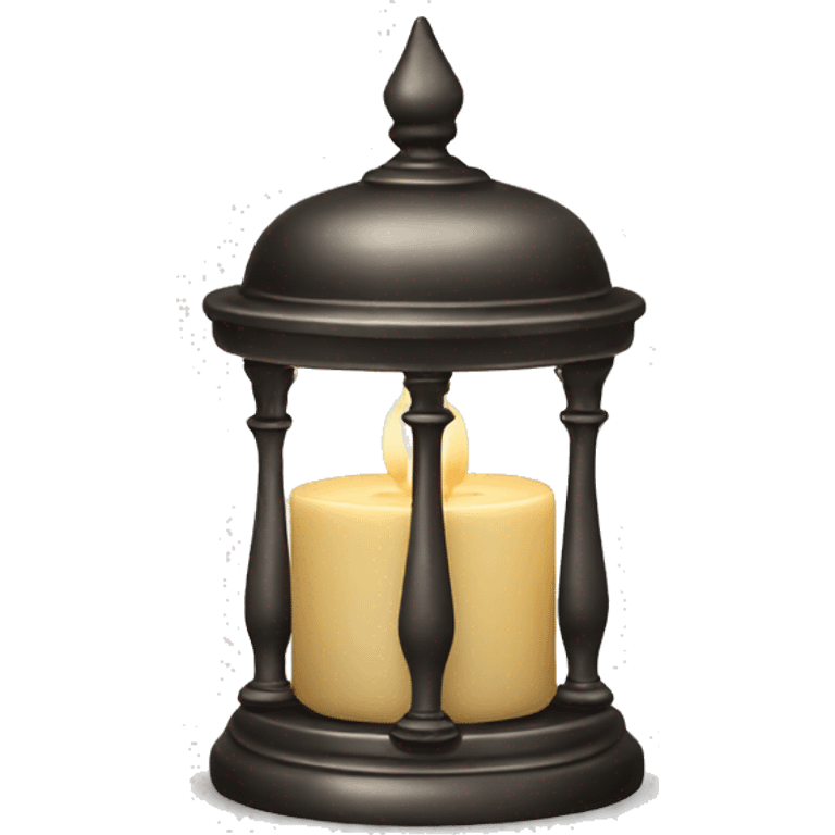 Vintage candle holder emoji