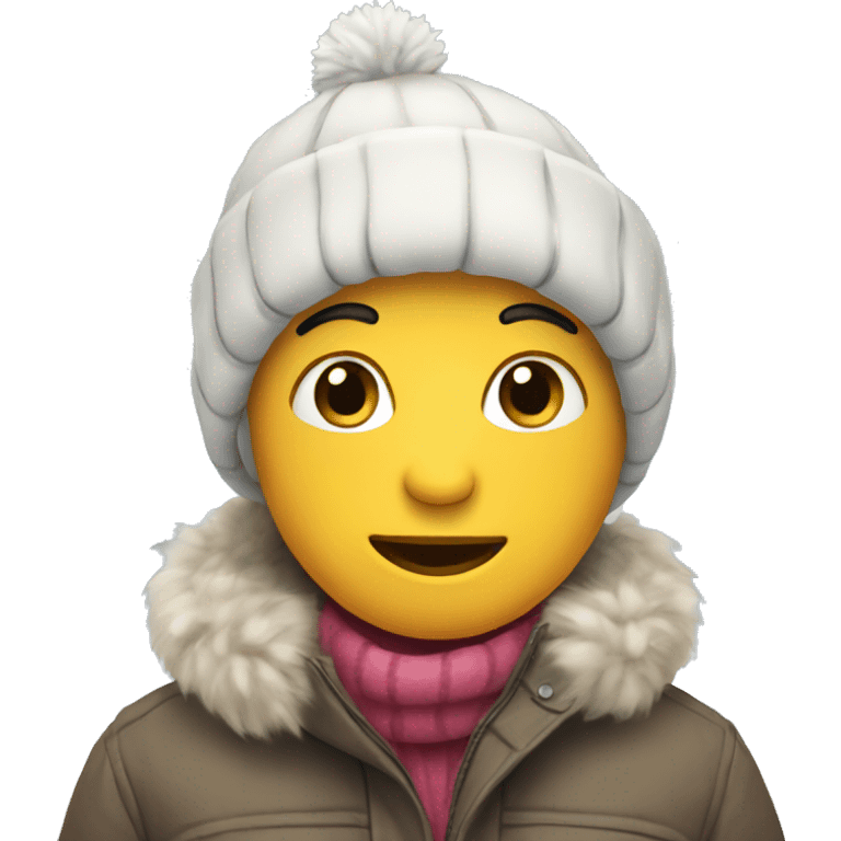 cute winter emojis emoji