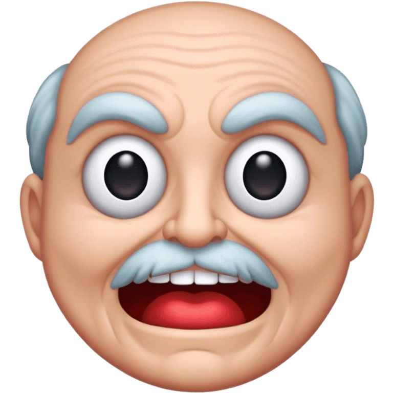 freaky old emoji