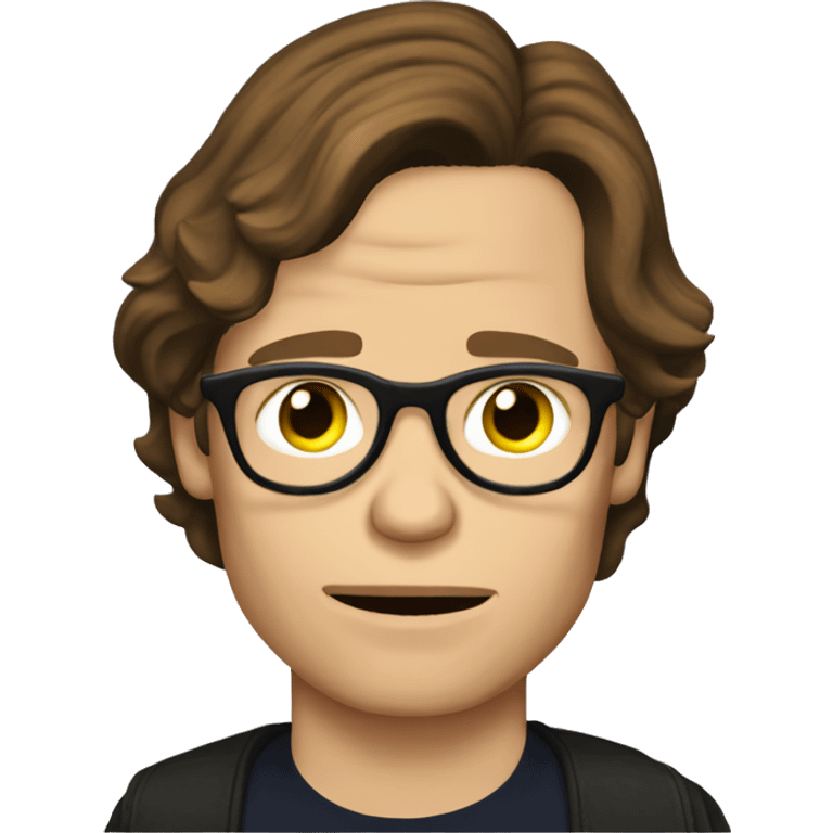 Spencer Reid from Criminal Minds reading emoji