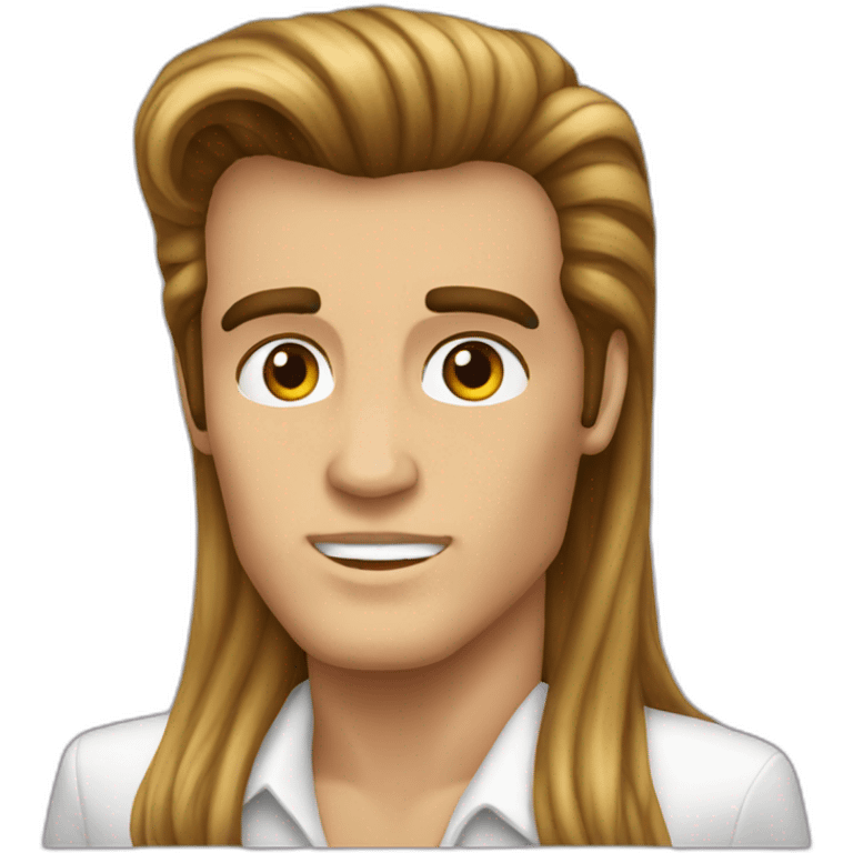 Elvis presley long hair emoji