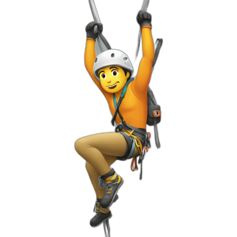 Climber emoji